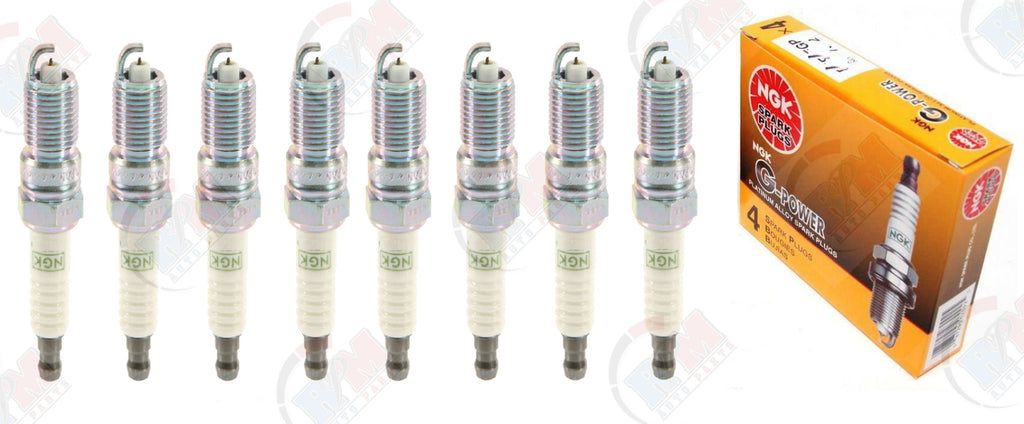 NGK "PLATINUM" Spark Plugs Set of 8 for 1997-2008 Ford F-150 4.6L 5.4L V8