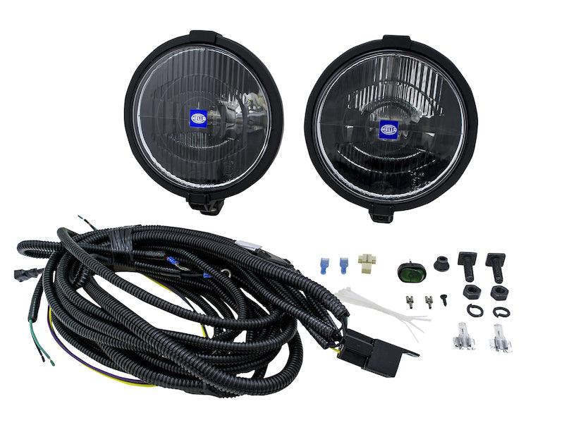 Rallye 1000 Black Magic Halogen Driving Lamp Kit H2 12V 55W - greatparts