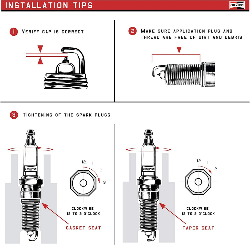 Champion High Performance 694 Spark Plug (Carton of 1) - C53VC