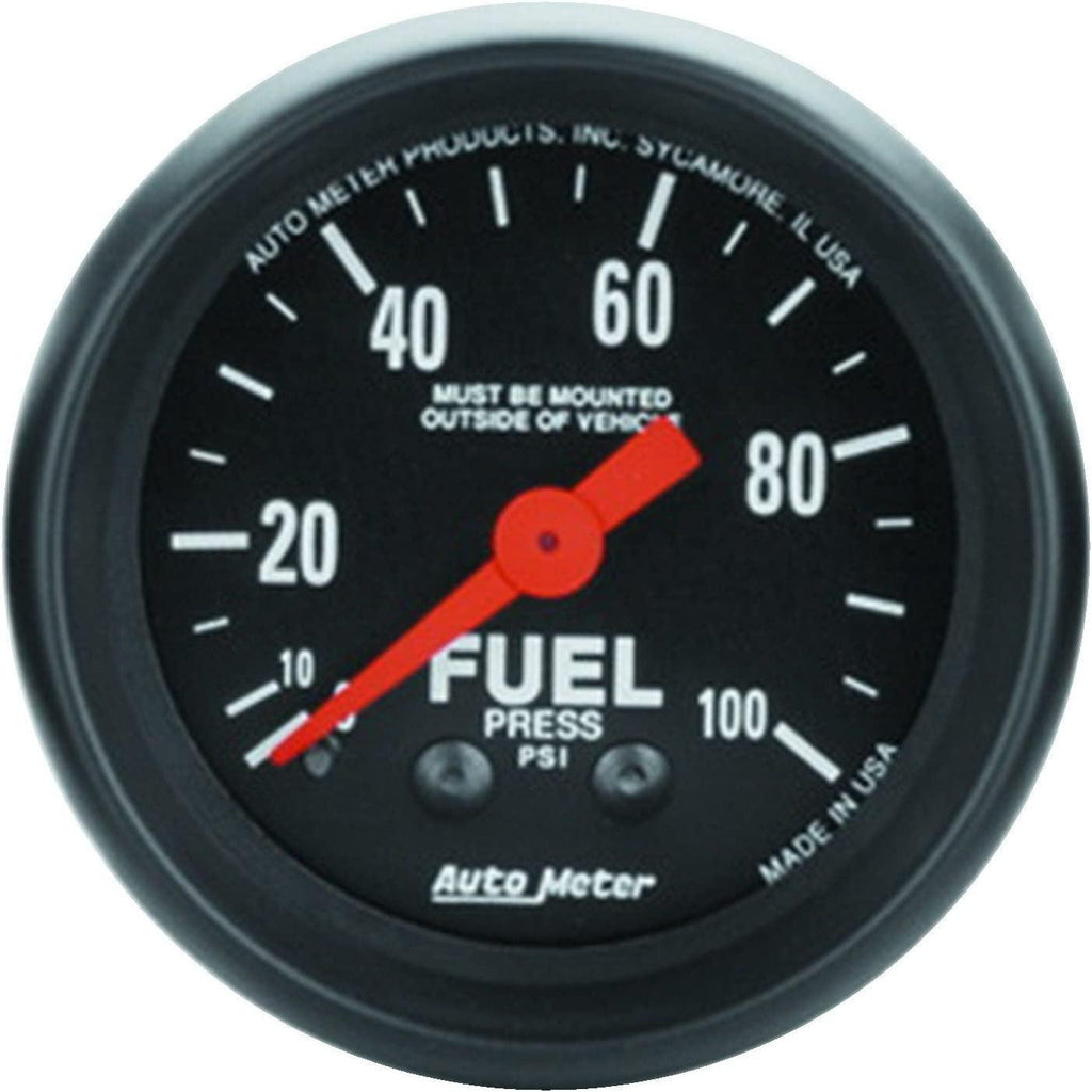 2612 Z-Series Mechanical Fuel Pressure Gauge