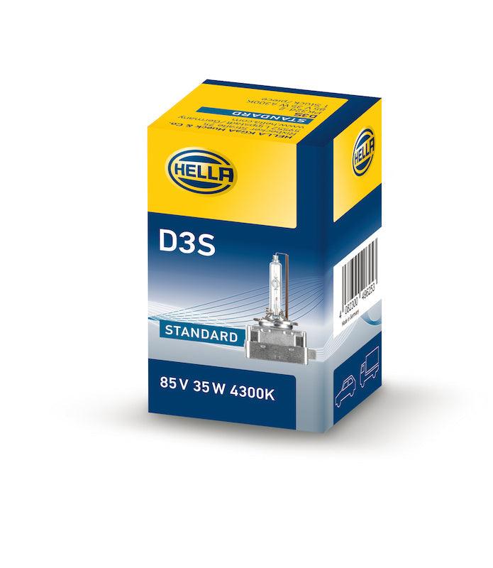 HELLA D3S Standard Series Xenon Light Bulb - greatparts