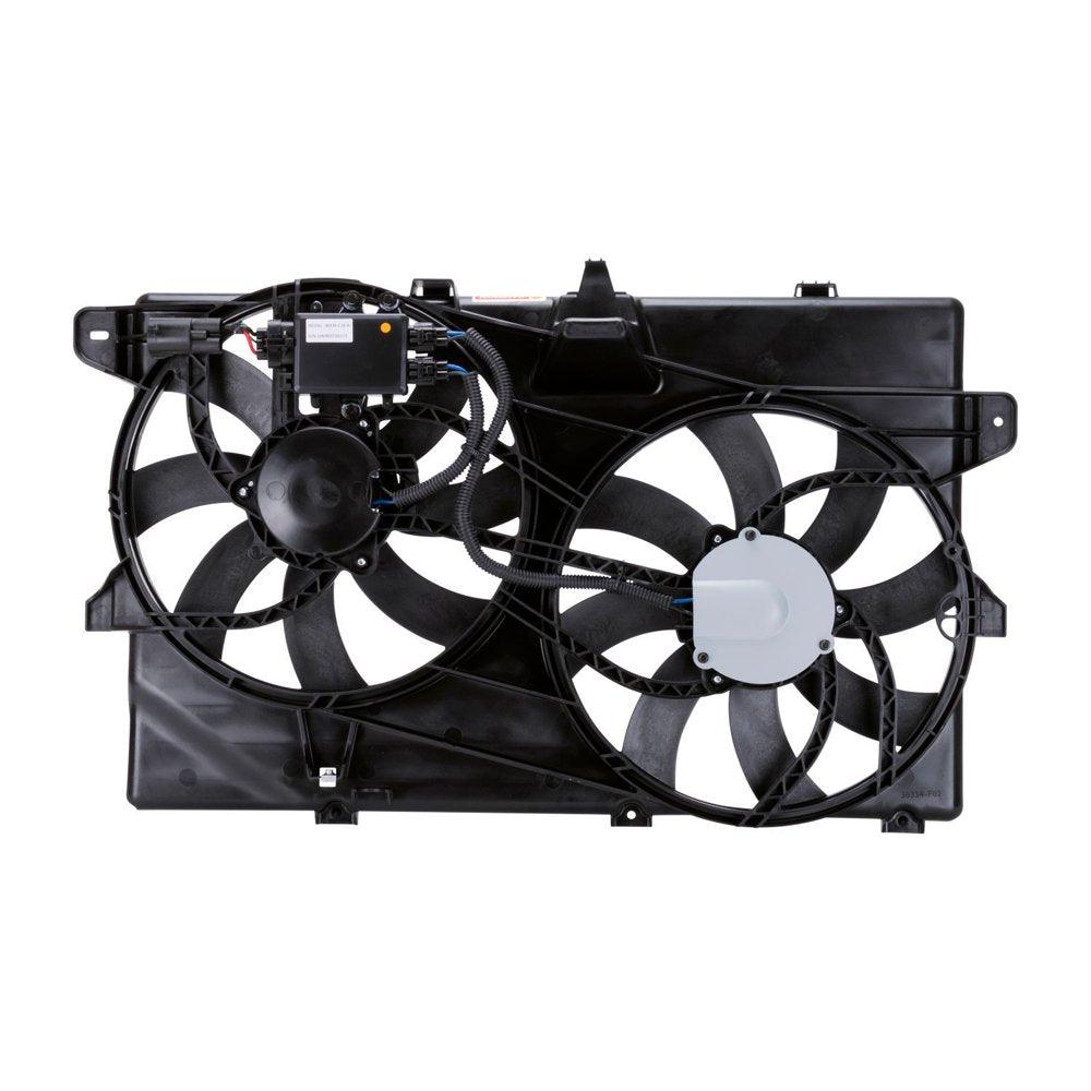 622030 Dual Radiator and Condenser Fan for Ford Edge Fits 2013 Ford Edge