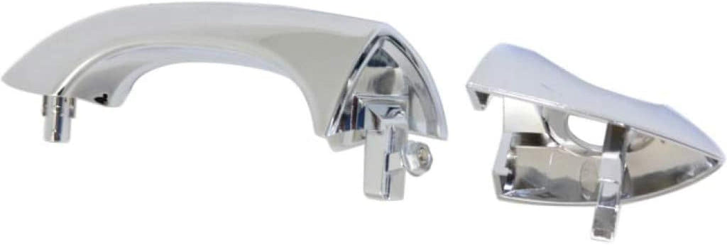 for BMW X5 Exterior Door Handle Front, Driver Side Chrome (2000-2006) | Trim: All Submodels