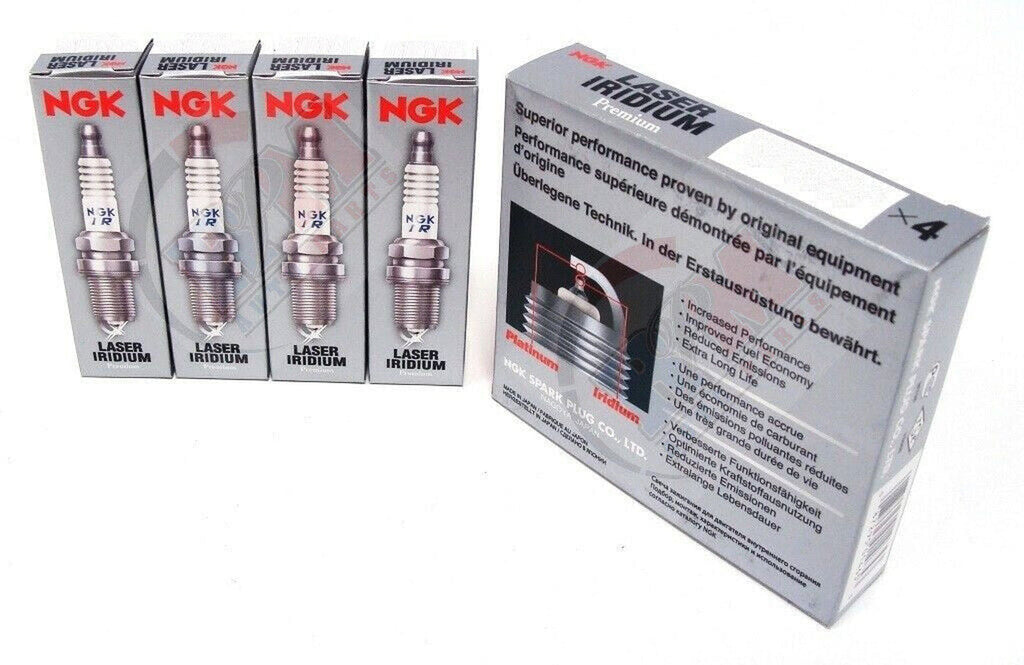 NGK LASER IRIDIUM Spark Plugs SILZKFR8E7S 90654 Set of 4