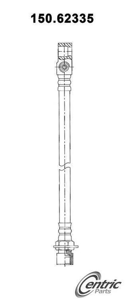 Brake Hydraulic Hose for Commercial Chassis, Roadmaster, Caprice+More 150.62335