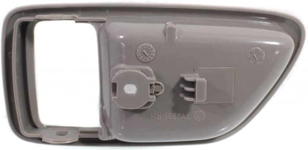 for Toyota Avalon Door Handle Trim 2000 01 02 03 2004 Passenger Side | Front/Rear | inside | Bezel Only | Gray | 69277AC010B1