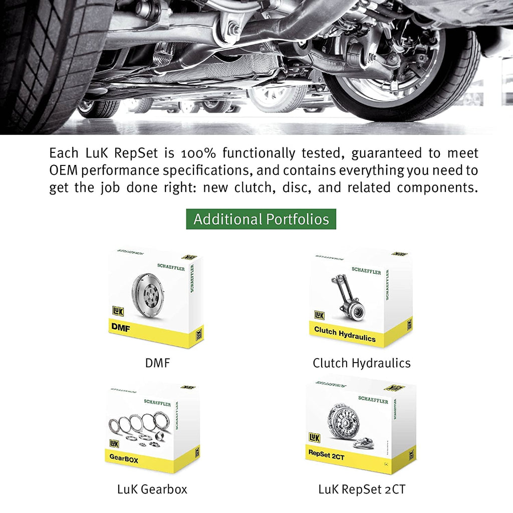 Schaeffler  Repset 06-059 Clutch Kit, OEM Clutch Replacement Kit