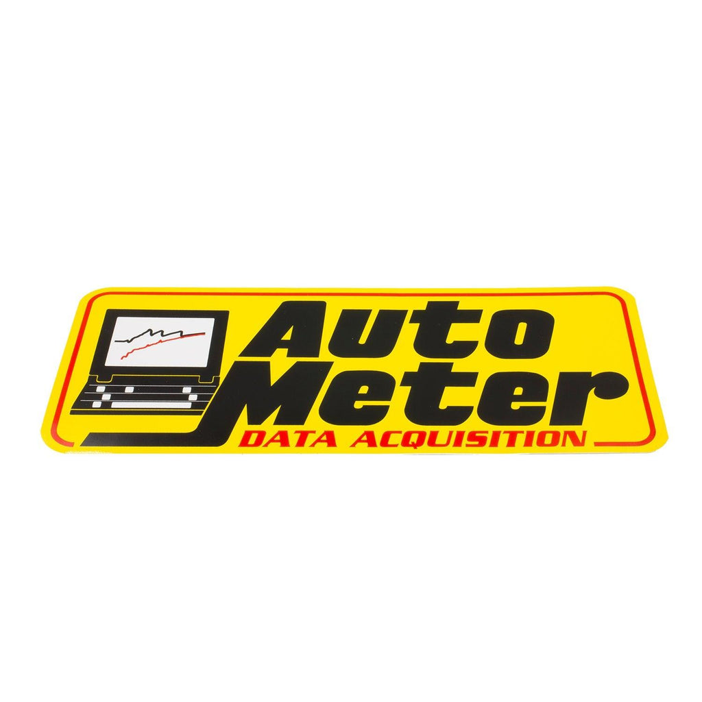 DECAL LARGE (16 in. L) YELLOW DATA ACQUISITION - greatparts