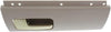 for Lincoln Town Car Interior Door Handle Rear, Driver Side Beige Bezel with Chrome/Gold Lever (2003-2011) | Trim:All Submodels