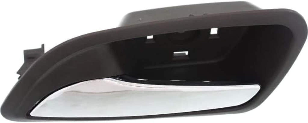 for Chevy Cruze Interior Door Handle Front or Rear Driver Side Brown Bezel with Chrome Lever 2011-2015 | Trim:All Submodels