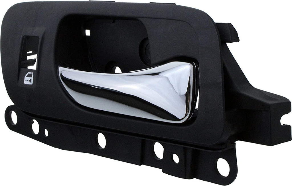 Dorman 96452 Front Passenger Side Interior Door Handle Compatible with Select Acura Models, Black; Chrome