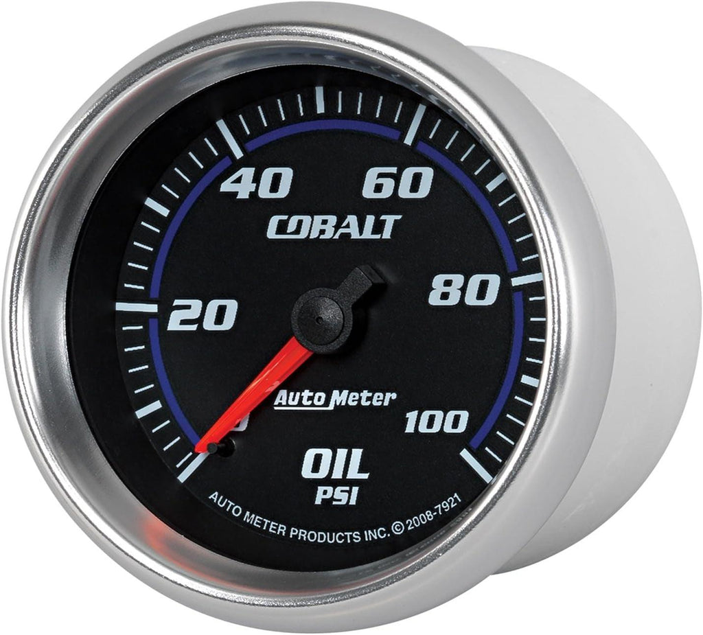 7921 Cobalt Mechanical Oil Pressure Gauge