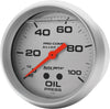 4621 Silver Lfgs Oil Pressure Gauge