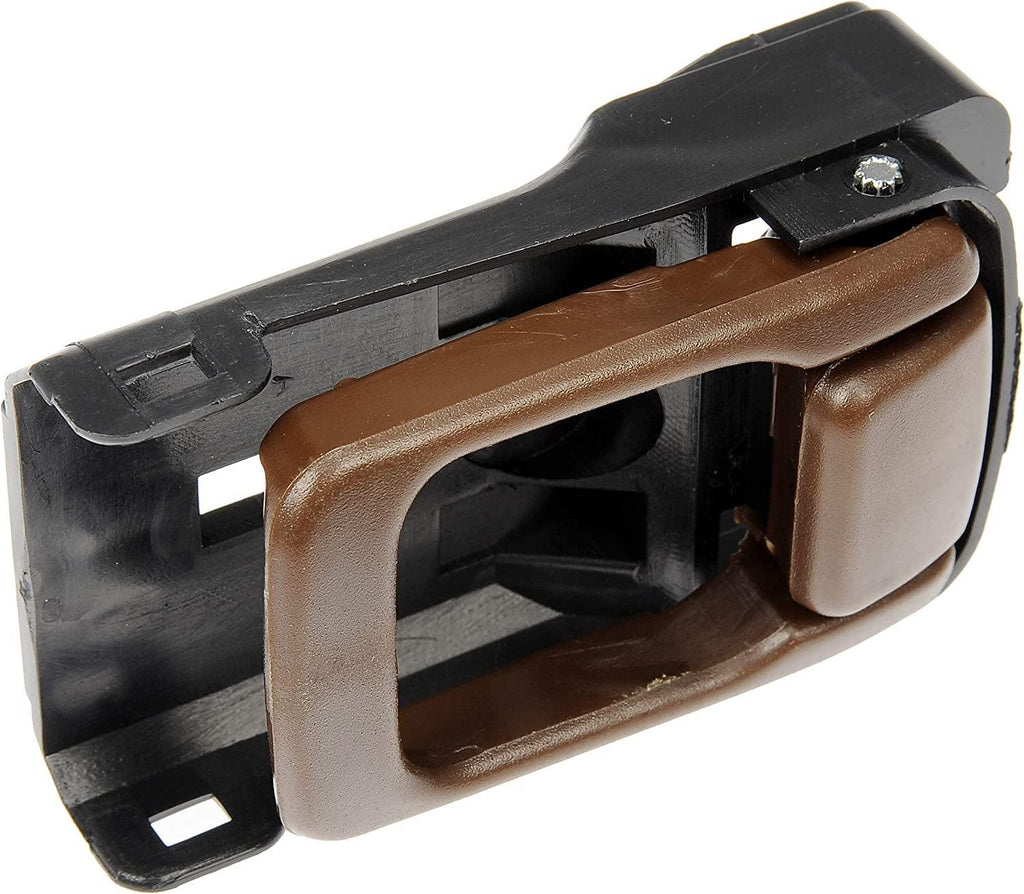 Dorman 906MX Interior Door Handle Compatible with Select Nissan Models, Brown Handle; Black Housing