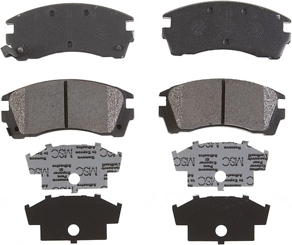 Gold 17D509M Semi-Metallic Front Disc Brake Pad Set