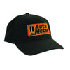 HAT SNAP FIT ADJUSTABLE BLACK EMBROIDERED COMPETITION - greatparts