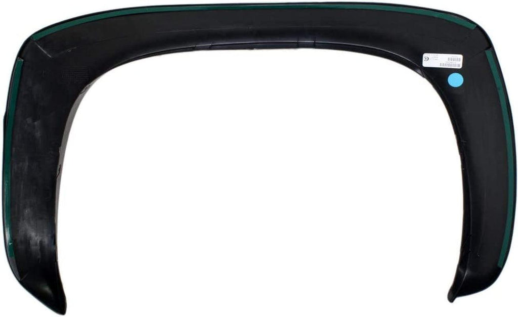 For Chevy Silverado 1500/2500 / 3500 Fender Trim 1999 00 01 02 03 2004 Driver Side | Rear | Textured Black | Plastic Material | Wheel Opening Molding | GM1768102 | 15750001