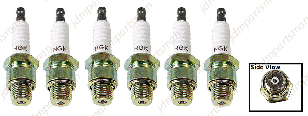 (6X) NGK BU8H (6431) Non-Resistor Spark Plug Pre-Gapped for Mercury & Mariner