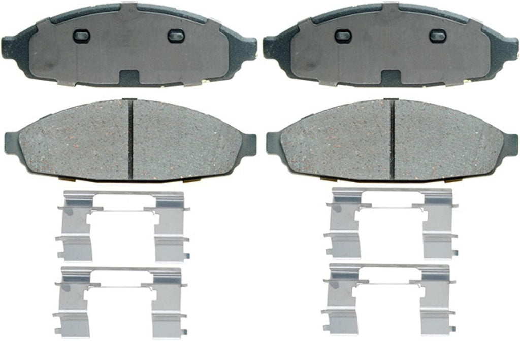 Gold 17D931CH Ceramic Front Disc Brake Pad Set