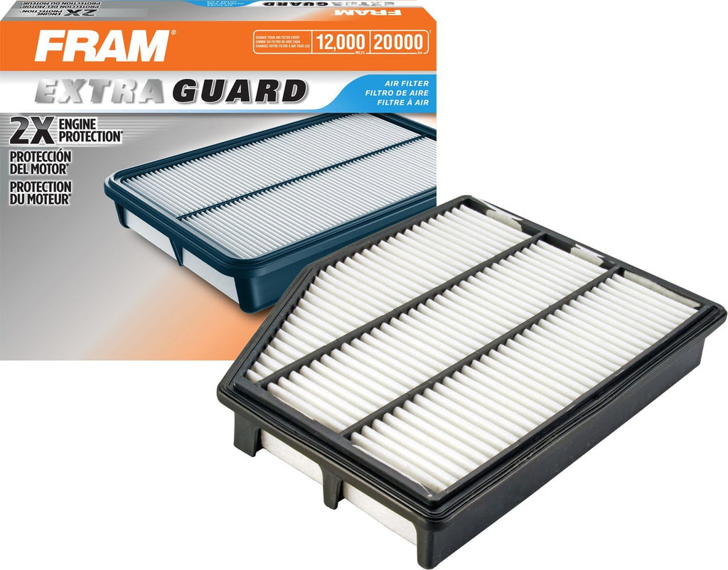 Extra Guard Rigid Engine Air Filter Replacement, Easy Install W/ Advanced Engine Protection and Optimal Performance, CA10721 for Kia Vehicles