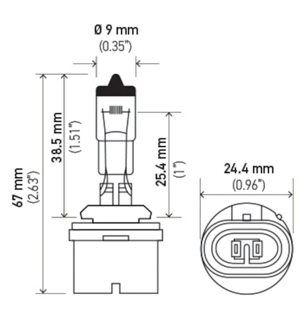 Headlight Bulb for CFR 1000, CFR 8, Crossfire 600 EFI, Crossfire 8+More 893