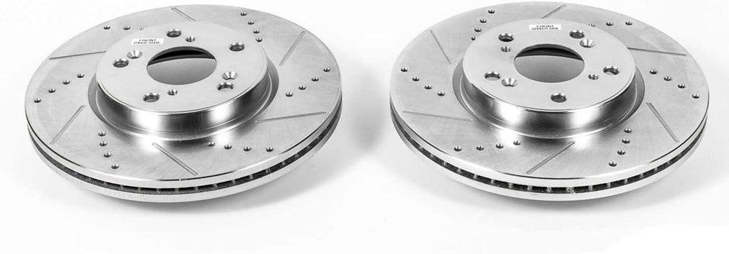 JBR1584XPR Front Evolution Drilled & Slotted Rotor Pair