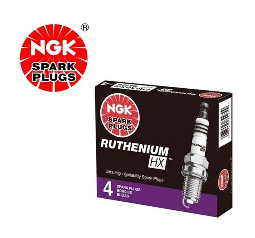 NGK RUTHENIUM HX Spark Plugs TR6AHX 92714 Set of 4