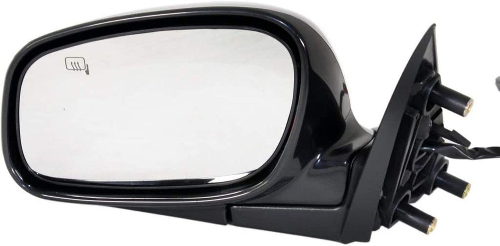 For Lincoln Town Car 2003 2004 Door Mirror Driver Side | Manual Folding | Power | Heated | Paint to Match | Replacement for 4W1Z17683BA