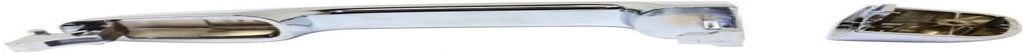 Compatible with Toyota 4Runner Exterior Door Handle Rear, Driver or Passenger Side Chrome (2010-2018) | Trim:All Submodels