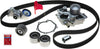 Professional TCKWP328A Timing Belt Kit with Water Pump, Tensioner, and 4 Idler Pulleys