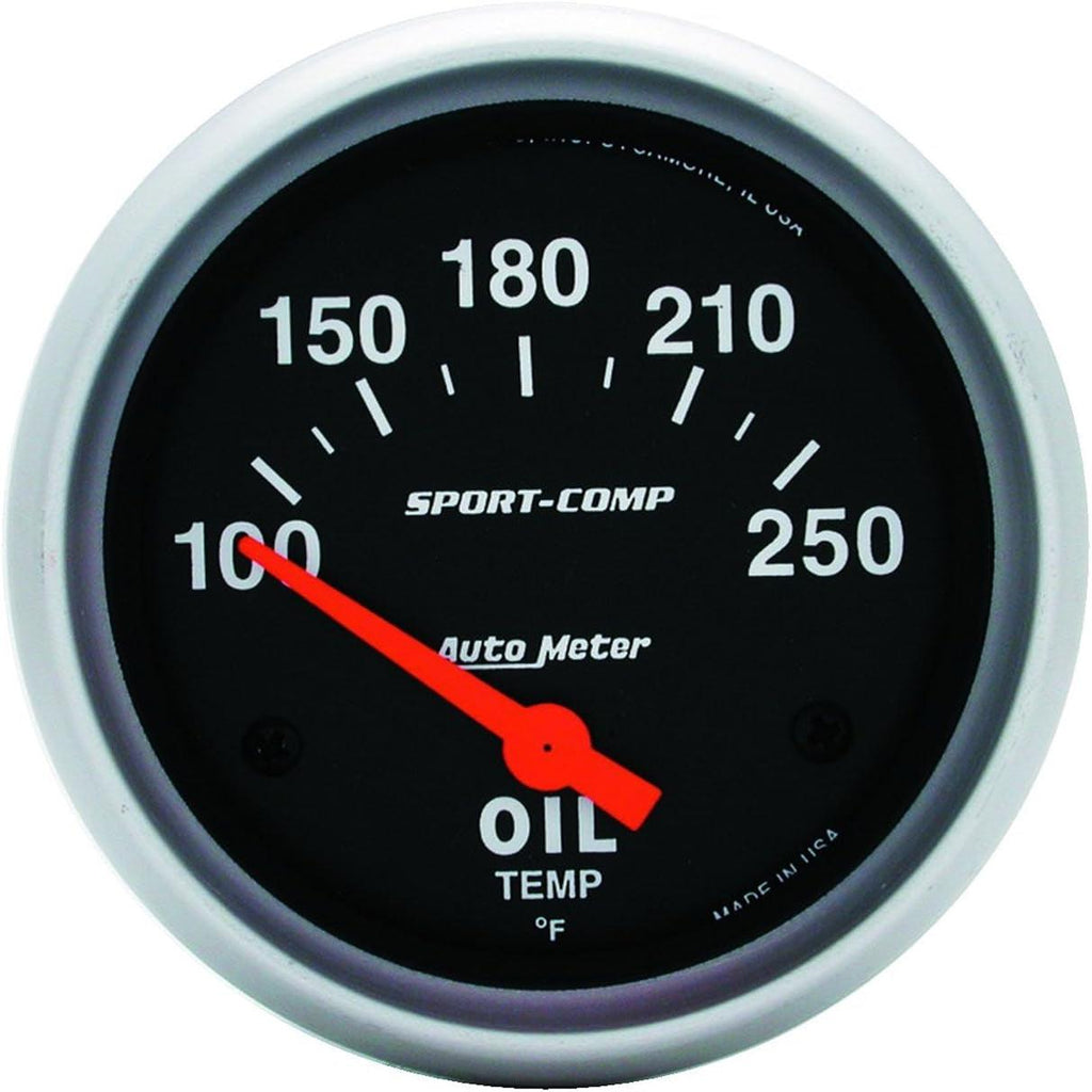 3542 Sport-Comp Electric Oil Temperature Gauge