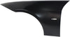 For BMW 335D 2009 2010 2011 Front Fender Driver Side | with Turn Signal Light Hole | Replacement for 41357135679, BM1240138 | Trim: Base