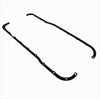 Oil Pan Reinforcement Rails, Steel, Black Paint, Small Block , Kit