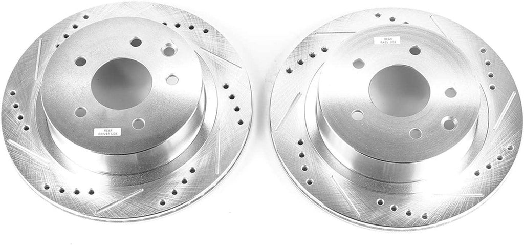 JBR1106XPR Rear Evolution Drilled & Slotted Rotor Pair