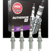 Genuine NGK Ruthenium HX High Ignitability Spark Plug LKAR7AHX-S/ 92274 Set of 4