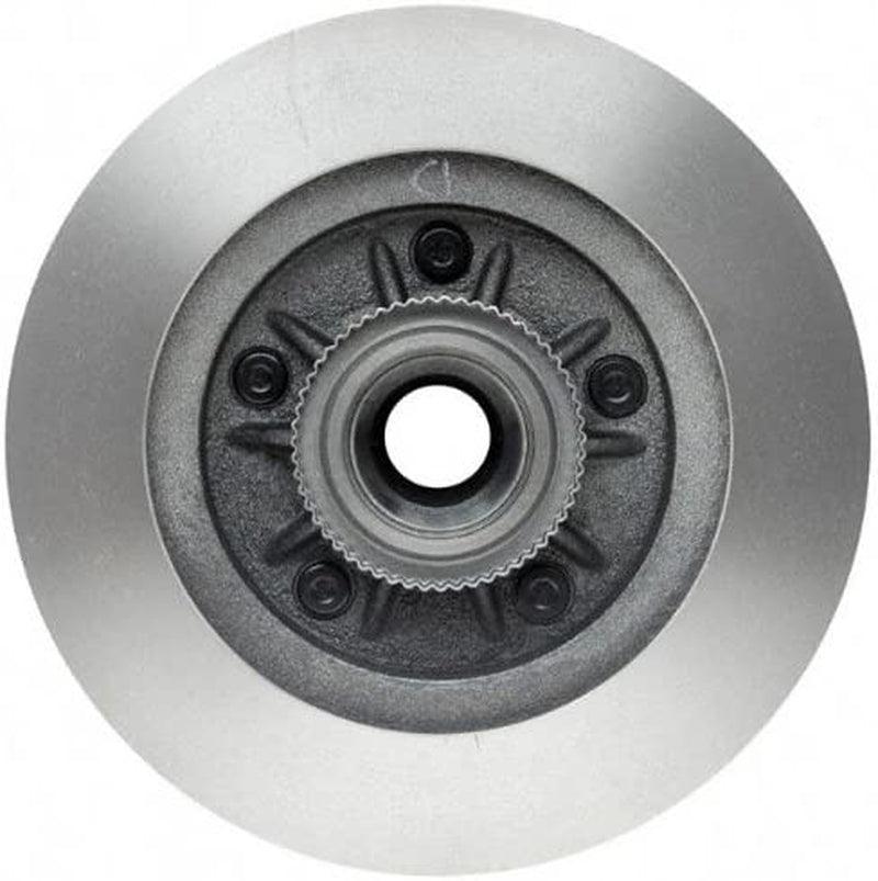 Silver 18A1195A Front Disc Brake Rotor and Hub Assembly