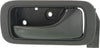 Interior Door Handle Compatible with 2003-2011 Honda Element Rear, Passenger Side Black