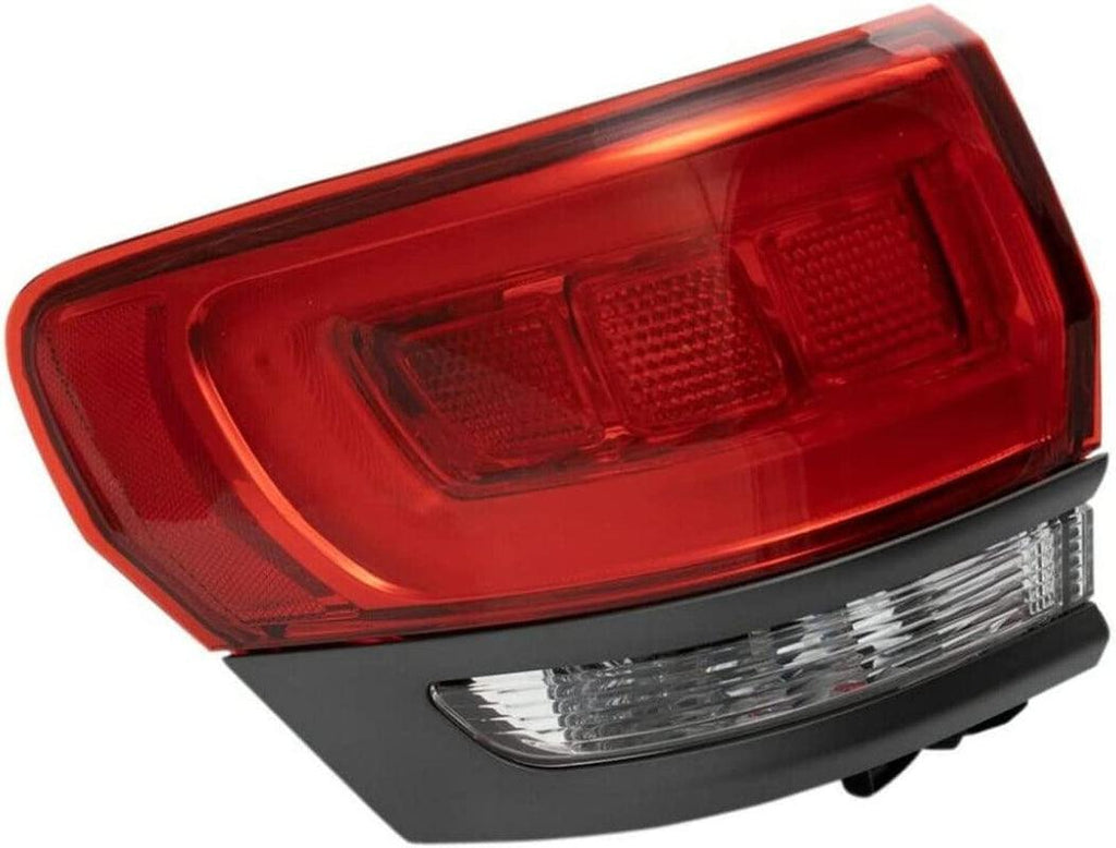 Karparts360 for Jeep Cherokee 2014-2019 Driver Side Tail Light | Outer | Laredo/Ltd/Overlnd/Summit | on Body | W/Gray Trim | CAPA Certified | 68236105AC | CH2804110