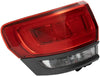 Karparts360 for Jeep Grand-Cherokee 2014-2021 Driver Side Tail Light | Outer | Laredo/Ltd/Overlnd/Summit | on Body | W/Gray Trim | CAPA Certified | 68236105AC | CH2804110