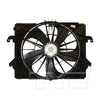 TYC Dual Radiator and Condenser Fan Assembly for 1500, Ram 1500 622320