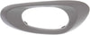 for Chevy Trailblazer Door Handle Trim 2002-2009 Driver Side | Rear | inside | Textured Gray | Bezel Only | Plastic | 25894585