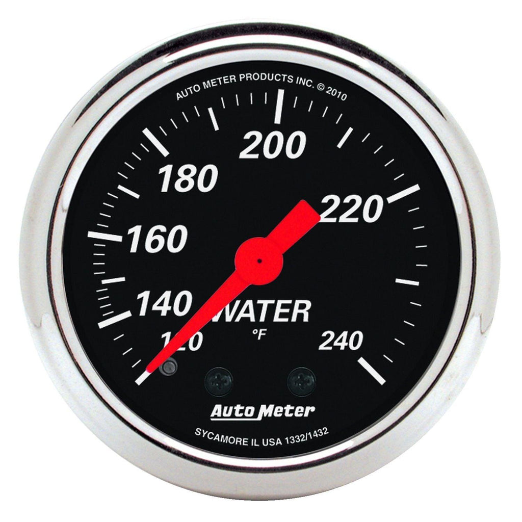 2-1/16 in. WATER TEMPERATURE 120-240 Fahrenheit DESIGNER BLACK - greatparts