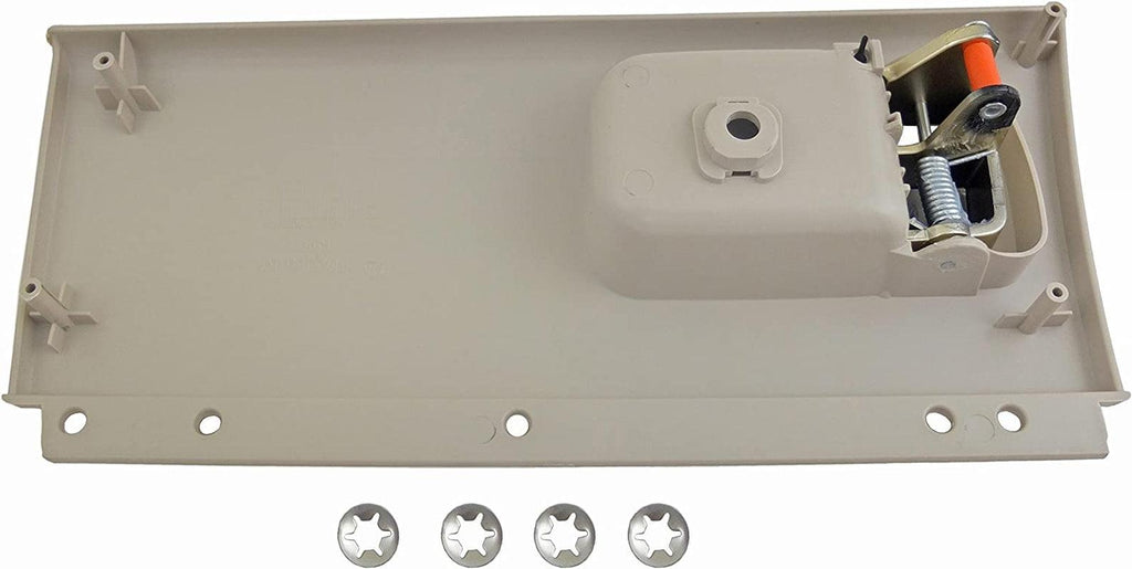 Dorman 80477 Rear Passenger Side Interior Door Handle Compatible with Select Lincoln Models, Beige; Chrome