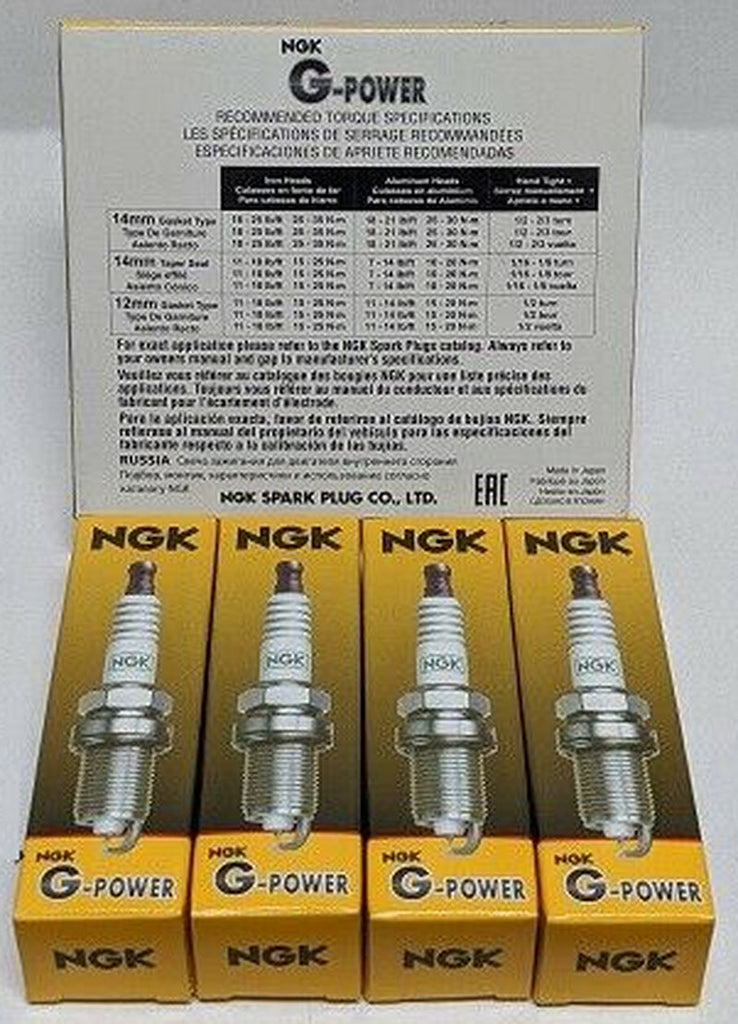 NGK (94372) LTR6GP-8 G-Power Spark Plug Set of 4