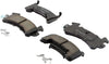 Gold 17D154CHF1 Ceramic Disc Brake Pad Set with Springs