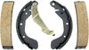 Silver 14814B Bonded Rear Drum Brake Shoe Set with Lever