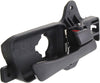 Interior Door Handle Compatible with 2009-2012 Hyundai Elantra Front, Passenger Side Black