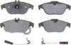 Gold 17D1341MH Semi-Metallic Rear Disc Brake Pad Set