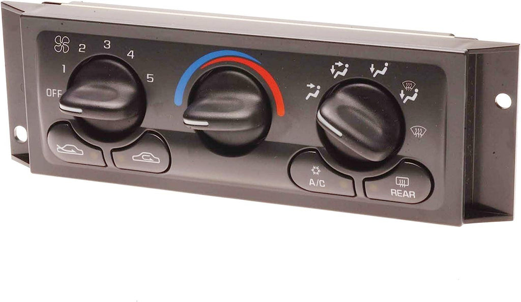 15-72534 GM Original Equipment Heating and Air Conditioning Control Panel with Rear Window Defogger Switch