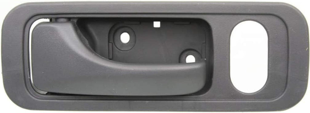 For Honda Element Interior Door Handle Front, Driver Side Gray (2003-2011) | with Door Lock Hole| Trim:All Submodels